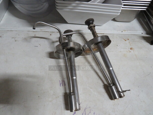 Stainless Steel Pump Lids. 2XBID