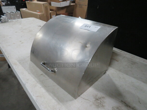 One Stainless Steel Lid. 17X11X11 - Image 2 of 2