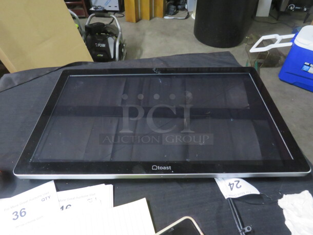 One Toast POS Monitor. #C203001001. - Image 1 of 1