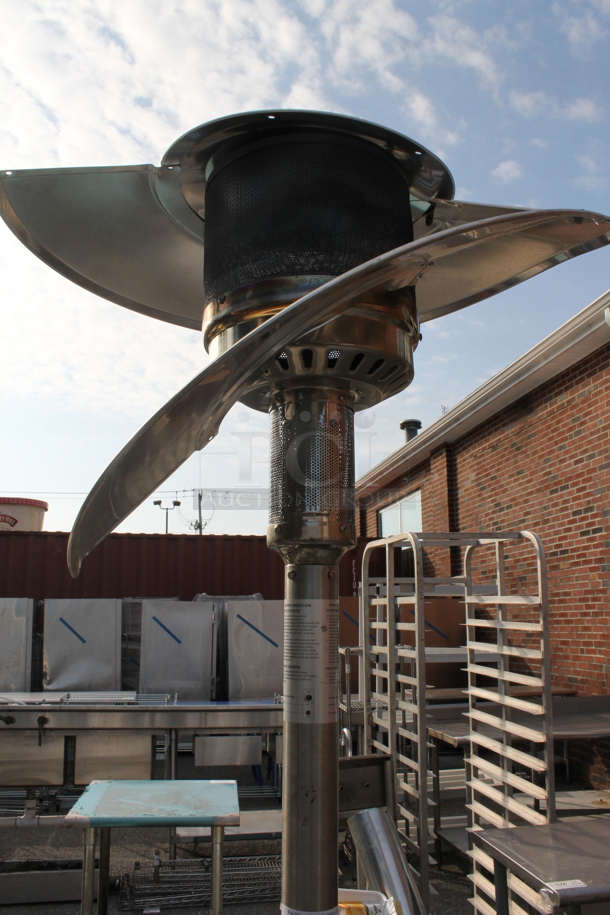 NCZH-G-KMZMSS Metal Floor Style Propane Gas Patio Heater. 48,000 BTU. - Image 5 of 6