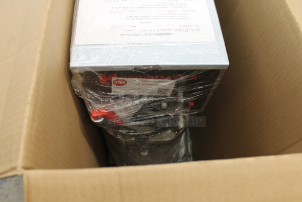 BRAND NEW IN BOX! Cecilware Grindmaster AP-200E Stainless Steel Commercial Coffee Machine w/ Hot Water Dispenser. Stock Picture Used as Galley. 120 Volts, 1 Phase. - Image 6 of 6