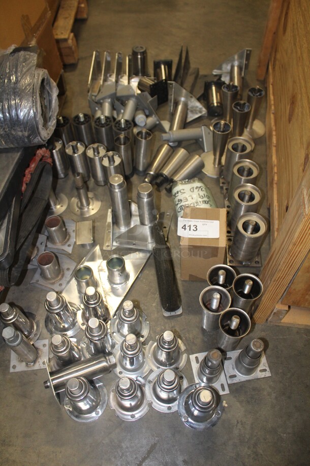 ALL ONE MONEY! Lot Of Various Equipment Legs. 