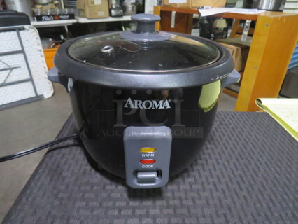 One Aroma 3 Cup Rice Cooker. #ARC-383NGB. 120 Volt. 