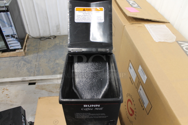 2022 Bunn G3 HD Metal Commercial Countertop Coffee Bean Grinder. 120 Volts, 1 Phase. Tested and Working!
 - Image 6 of 6