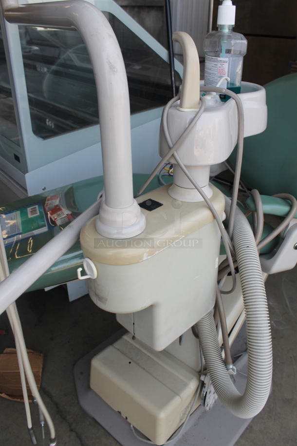 Aidee 2140 Metal Commercial Floor Style Dental Chair. 120 Volts, 1 Phase.  - Image 6 of 9