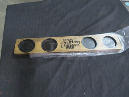 NEW Wooden Kentucky Bourbon Trail Flight Handle. 6XBID