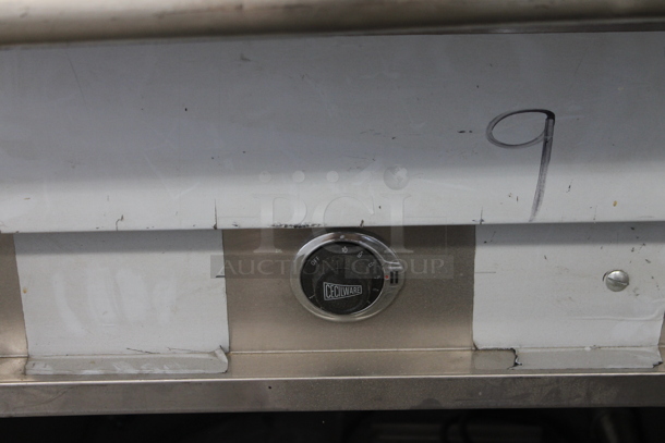 Cecilware Stainless Steel Commercial Electric Powered Single Well Steam Table w/ Under Shelf. - Image 2 of 4
