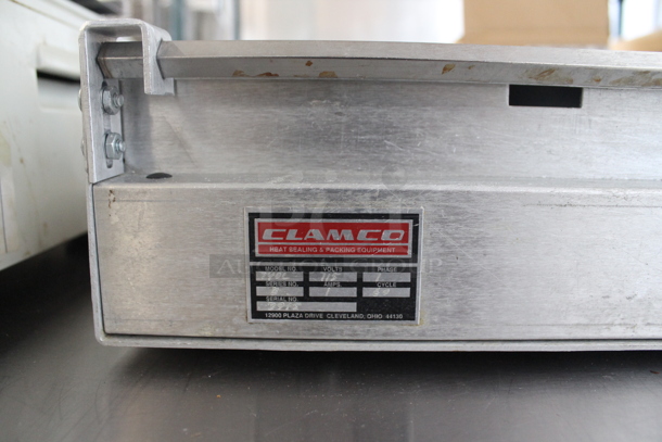 Clamco 740L Metal Commercial Countertop Heat Sealer. 115 Volts, 1 Phase. Tested and Working! - Image 5 of 8