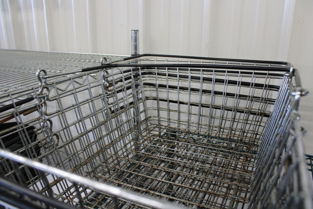4 Metal Wire Baskets. 14x19x6. 4 Times Your Bid! - Image 3 of 3