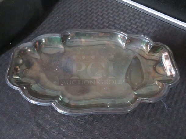 One 12X7 Silver Plated Serve Tray. - Image 1 of 1
