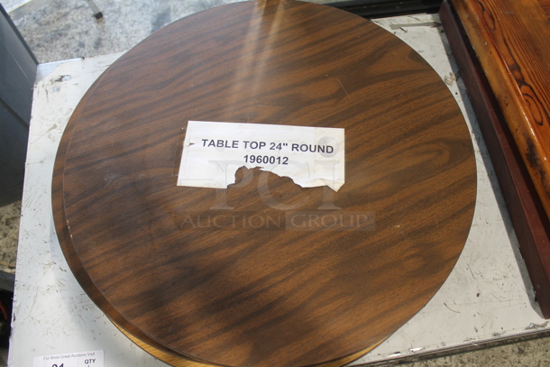 5 Various Wooden Tabletops. Includes 30x24x1. 5 Times Your Bid! - Image 6 of 8