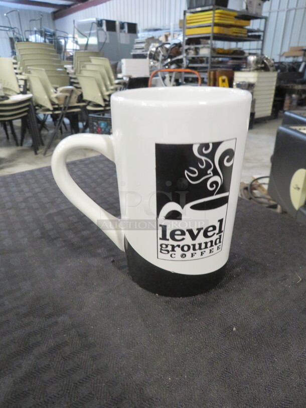 NEW 12oz LEVEL GROUND Coffee Cup. 12XBID - Item #1111967