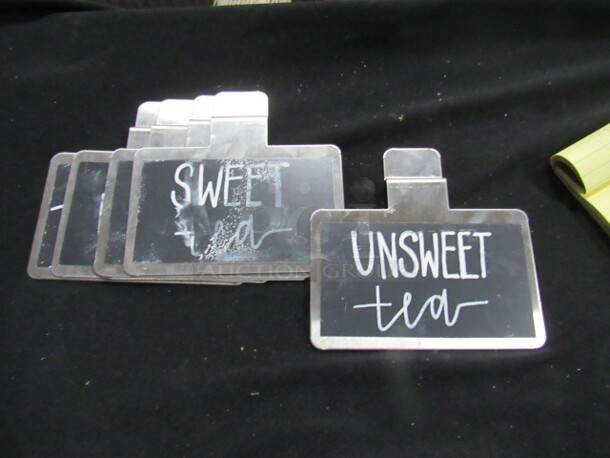 Stainless Steel/Chalk Menu/Food Markers. 5XBID