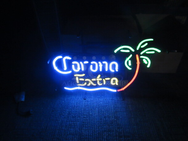 One Corona EXTRA Neon Sign. 20.5X14.5