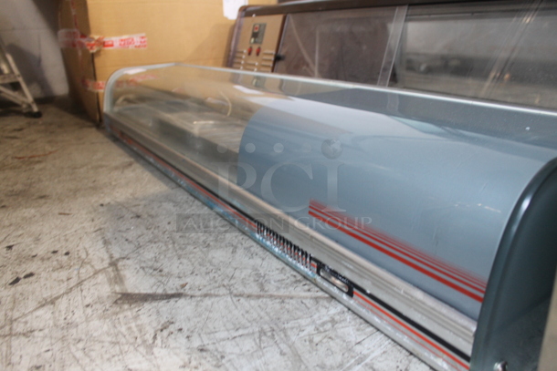 Metal Commercial Countertop Sushi Display Case Merchandiser. 115 Volts, 1 Phase. Tested and Powers On But Does Not Get Cold - Image 4 of 8