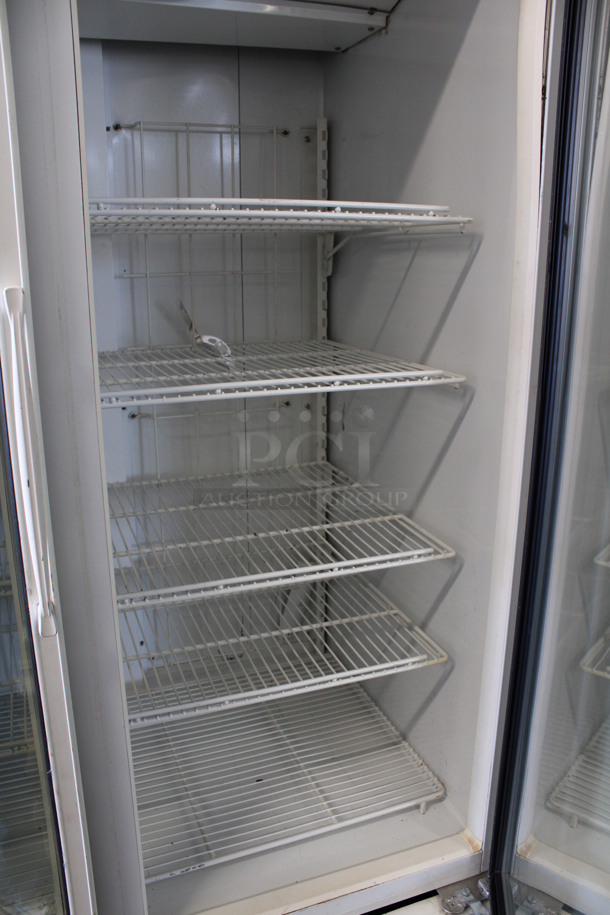 Master-Bilt Model BLG-48HD Metal Commercial 2 Door Reach In Freezer Merchandiser w/ Poly Coated Racks. 208/230 Volts, 1 Phase. 52x34x79 - Image 6 of 6