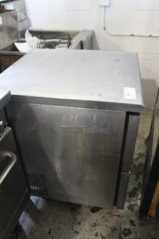 Turbo Air TUR-28SD-D2 Stainless Steel Commercial 2 Drawer Undercounter Cooler on Commercial Casters. 115 Volts, 1 Phase. Tested and Working! - Image 7 of 7