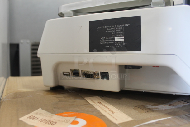 BRAND NEW IN BOX! Detecto DL1060 Metal Commercial Countertop 60 Pound Capacity Food Portioning Scale. Tested and Working! - Image 6 of 7
