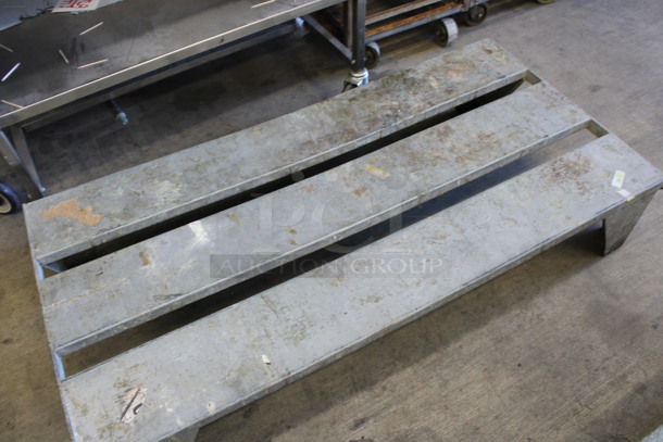 Metal Commercial Dunnage Rack. 48x24x9 - Image 3 of 3
