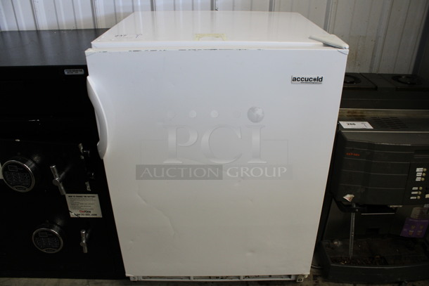 Accucold Mini Cooler. 23.5x23.5x32.5. Tested and Working! - Image 1 of 6