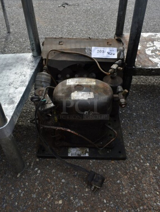 6'x6'x7' Bally Walk In Box w/Tecumseh AK168AT-038-P2 115 Volt, 1 Phase Compressor and TL53BG 208-230 Volts, 1 Phase Evaporator Fan. Information Provided By The Consignor But Not Verified By PCI Auctions - Image 9 of 10