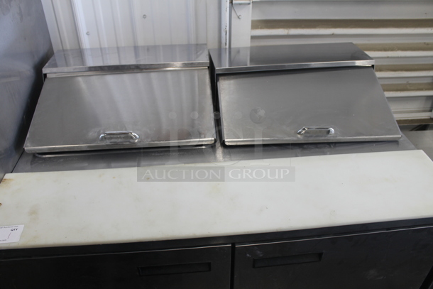 2019 Delfield 4448N-12 Stainless Steel Commercial Sandwich Salad Prep Table Bain Marie. 115 Volts, 1 Phase. Tested and Working! - Image 2 of 9