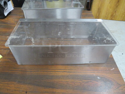 Stainless Steel Empty Bar Center. 