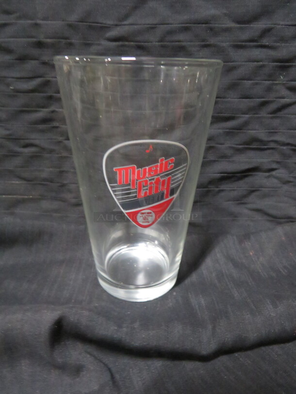 NEW 16oz Music City Light  Mixing/Beer Glass. 8XBID - Image 1 of 1