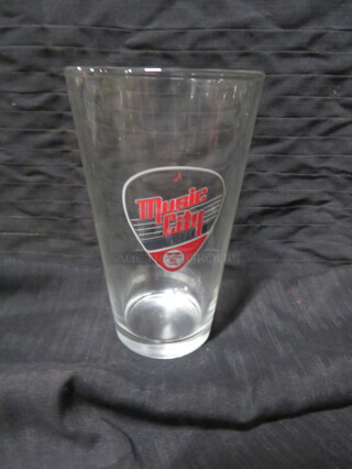 NEW 16oz Music City Light  Mixing/Beer Glass. 8XBID