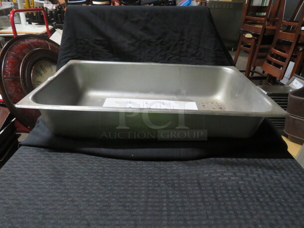 One Full Size 4 Inch Deep Hotel Pan. - Image 1 of 1