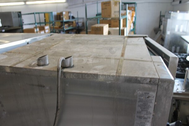 LATE MODEL! Alto Shaam CTP10-10E Stainless Steel Commercial Electric Powered Combitherm Convection Oven on Stainless Steel Equipment Stand. 208-240 Volts, 3 Phase. - Image 9 of 10