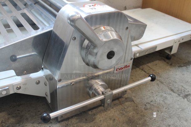Estella 348DSC67 Commercial Stainless Steel Electric Countertop Reversible Dough Sheeter. 110V. Tested and Working! - Image 2 of 8