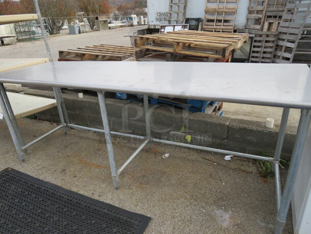 One Stainless Steel Table. 96X30X35 - Image 2 of 2