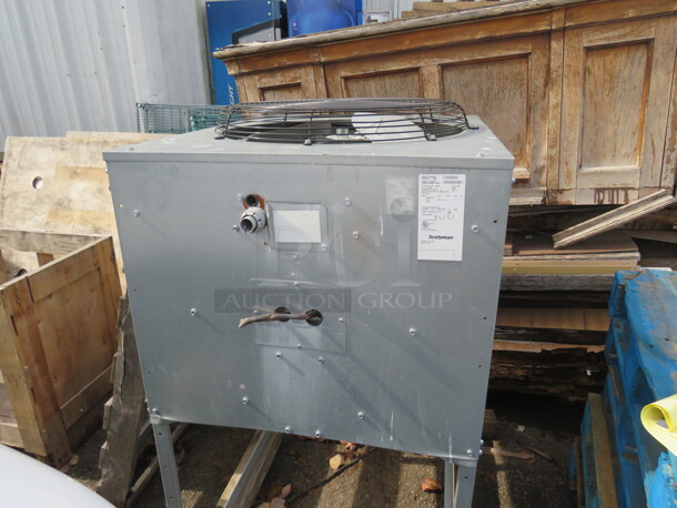 One Scotsman Prodigy Plus Ice Maker With Remote. 1828lb Per 24hr. Model# C1848MR-32E. 208=230 Volt. 48X29X24. Scotsman Remote #ERC611-32E. 208-230 Volt. 36X29.5X53. WORKING!!! - Image 4 of 8