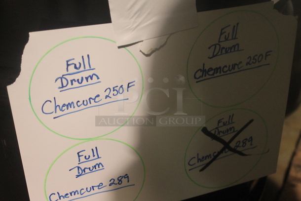 ALL ONE MONEY! Lot of 14 Barrels and 2 Pallets w/ Buckets and Metal Tank. BUYER MUST REMOVE. - Image 2 of 8