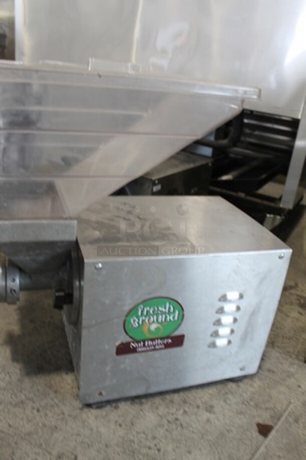 2016 Olde Tyme PN2 Stainless Steel Commercial Countertop Nut Grinder. 115 Volts, 1 Phase. Tested and Working! - Image 6 of 9