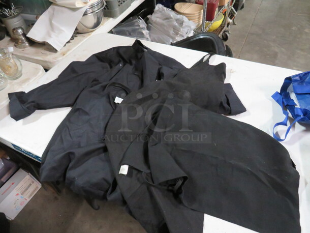One Chefs Coat And 2 Aprons. - Image 1 of 1