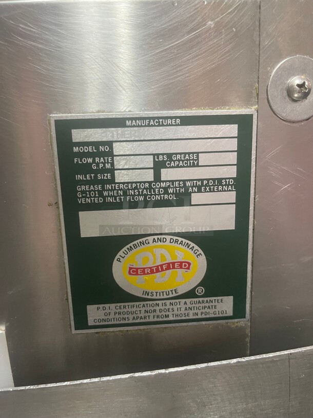 Working! Thermaco Big Dipper W-200-IS Automatic Commercial Grease Removal Device with Advanced Odor Protection 115 Volt NSF Tested and Working!  - Image 8 of 11