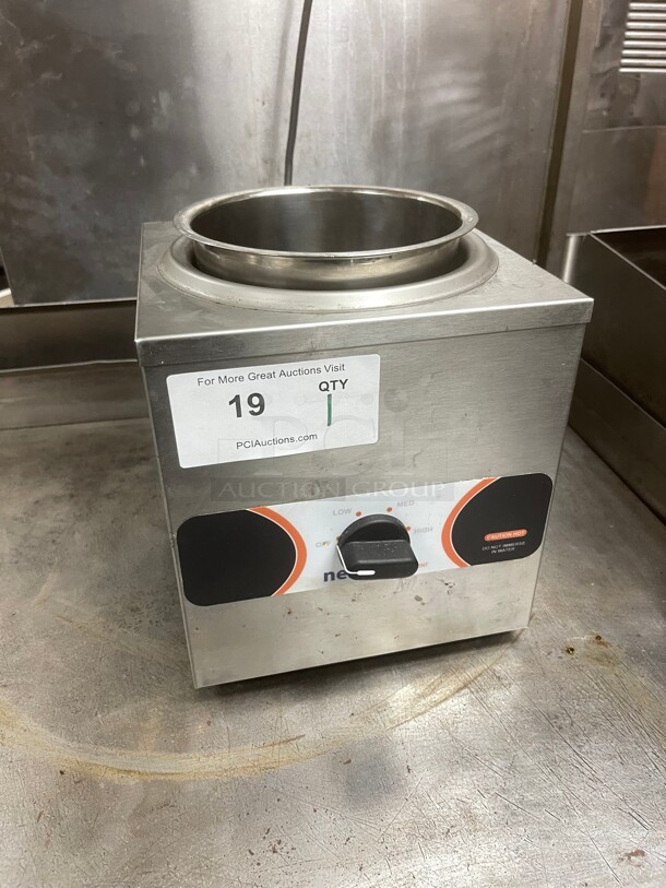 New! Nemco 6110A 4 qt Countertop Soup Warmer w/ Thermostatic Controls, 350 Watts 120v NSF Tested and Working! - Image 1 of 8