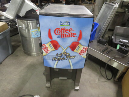 One NEW Silver King Refrigerated 2 Flavor Cream Dispenser. Model# SKNES2. 115 Volt. 12X17X25.5. $459.99