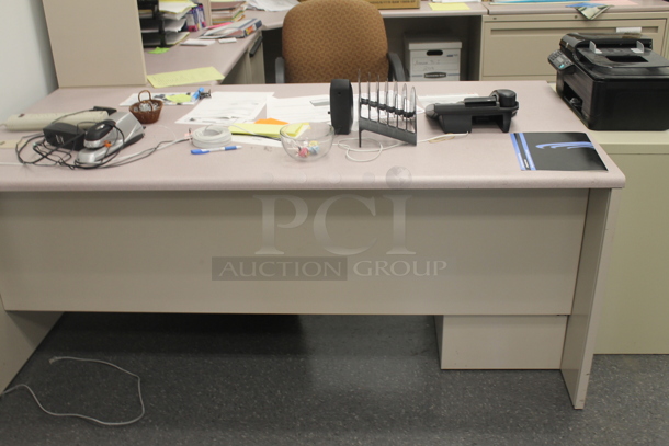 ALL ONE MONEY! ROOM LOT of Various Items Including Filing Cabinets, Table and Shelving Units. BUYER MUST REMOVE. - Image 3 of 12