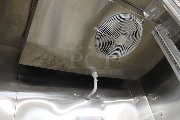 Master-Bilt TAC-48HDSA Stainless Steel Commercial 2 Door Reach In Cooler on Commercial Casters. 115/208-230 Volts, 1 Phase. Tested and Working! - Image 7 of 9