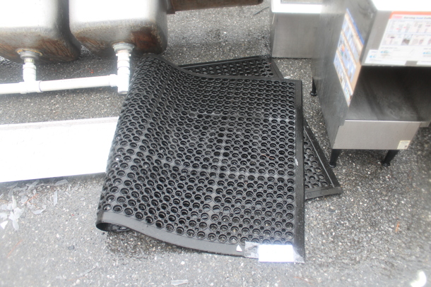 Black Anti Fatigue Floor Mat. - Image 1 of 2