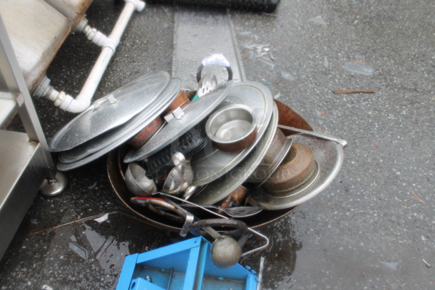ALL ONE MONEY! Lot of Various Items Including Metal Baking Pans and Utensils - Image 2 of 3