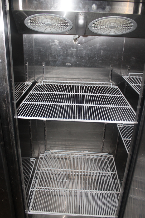2017 Atosa MBF8003 Stainless Steel Commercial 3 Door Reach In Freezer w/ Poly Coated Racks. 115/208-230 Volts, 1 Phase. - Image 6 of 7