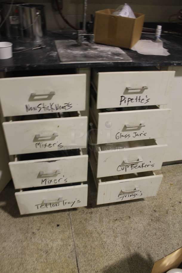 ALL ONE MONEY! Lot of Counter w/ Doors, Drawers and Contents. BUYER MUST REMOVE. - Image 10 of 10