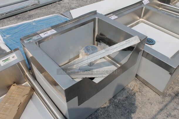 BRAND NEW SCRATCH AND DENT! Regency 600SM162012N Commercial Stainless Steel One Compartment Floor Mop Sink - Image 2 of 5