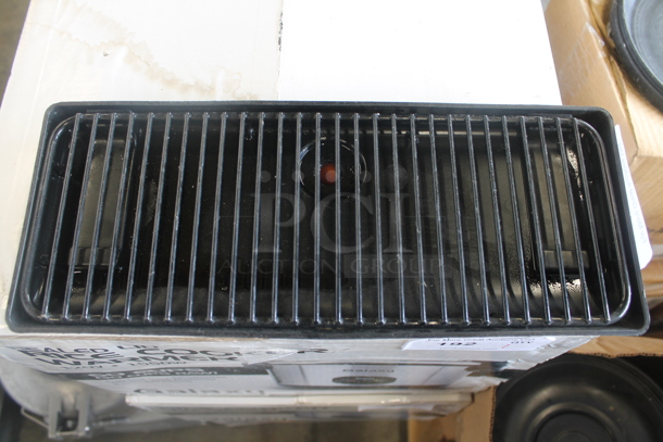 Black Poly Drip Tray w/ Metal Drip Tray Grate. - Image 3 of 4