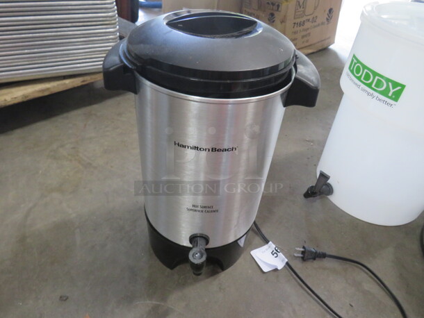 One Hamilton Beach Coffee Brewer Dispenser. - Image 1 of 3