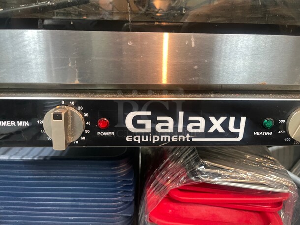 Clean! Galaxy COE3H Half Size 1600 Watt Commercial Countertop Convection Oven NSF - 120V Tested and Working! - Image 6 of 10